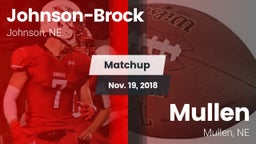 Matchup: Johnson-Brock vs. Mullen  2018