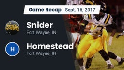 Recap: Snider  vs. Homestead  2017