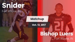 Matchup: Snider vs. Bishop Luers  2017