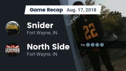 Recap: Snider  vs. North Side  2018