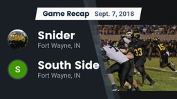 Recap: Snider  vs. South Side  2018