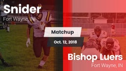 Matchup: Snider vs. Bishop Luers  2018
