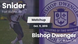 Matchup: Snider vs. Bishop Dwenger  2019