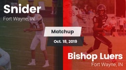Matchup: Snider vs. Bishop Luers  2019
