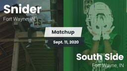 Matchup: Snider vs. South Side  2020