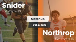 Matchup: Snider vs. Northrop  2020
