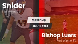 Matchup: Snider vs. Bishop Luers  2020