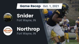 Recap: Snider  vs. Northrop  2021