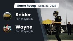 Recap: Snider  vs. Wayne  2022