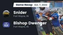 Recap: Snider  vs. Bishop Dwenger  2022