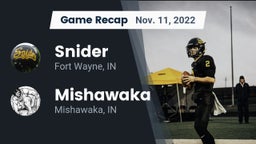 Recap: Snider  vs. Mishawaka  2022