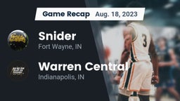 Recap: Snider  vs. Warren Central  2023