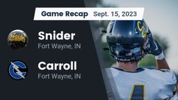 Recap: Snider  vs. Carroll   2023