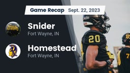 Recap: Snider  vs. Homestead  2023