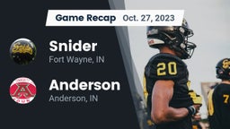 Recap: Snider  vs. Anderson  2023