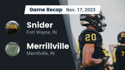 Recap: Snider  vs. Merrillville  2023