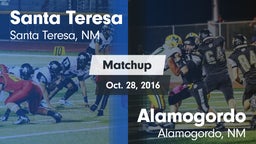 Matchup: Santa Teresa vs. Alamogordo  2016