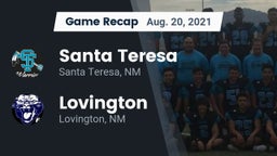 Recap: Santa Teresa  vs. Lovington  2021