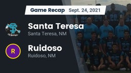 Recap: Santa Teresa  vs. Ruidoso  2021