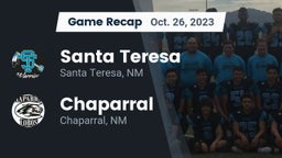Recap: Santa Teresa  vs. Chaparral  2023