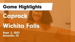 Caprock  vs Wichita Falls  Game Highlights - Sept. 2, 2022