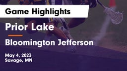 Prior Lake  vs Bloomington Jefferson  Game Highlights - May 4, 2023