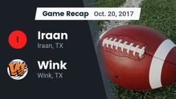 Recap: Iraan  vs. Wink  2017