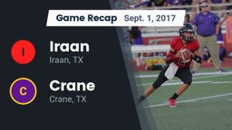 Recap: Iraan  vs. Crane  2017