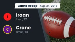 Recap: Iraan  vs. Crane  2018