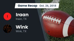 Recap: Iraan  vs. Wink  2018