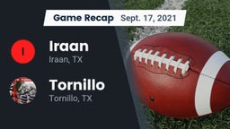 Recap: Iraan  vs. Tornillo  2021