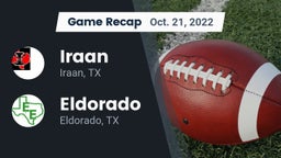 Recap: Iraan  vs. Eldorado  2022