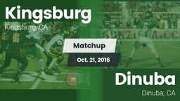 Matchup: Kingsburg vs. Dinuba  2016