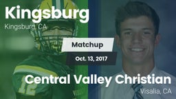 Matchup: Kingsburg vs. Central Valley Christian 2017