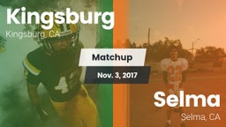 Matchup: Kingsburg vs. Selma  2017