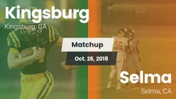 Matchup: Kingsburg vs. Selma  2018