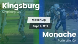 Matchup: Kingsburg vs. Monache  2019