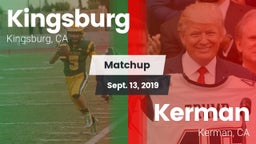Matchup: Kingsburg vs. Kerman  2019