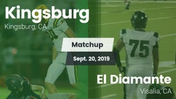 Matchup: Kingsburg vs. El Diamante  2019
