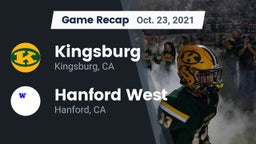 Recap: Kingsburg  vs. Hanford West  2021