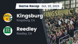 Recap: Kingsburg  vs. Reedley  2023