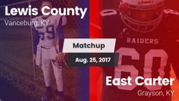Matchup: Lewis County vs. East Carter  2017