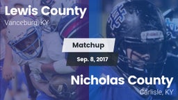Matchup: Lewis County vs. Nicholas County  2017