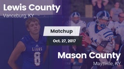 Matchup: Lewis County vs. Mason County  2017