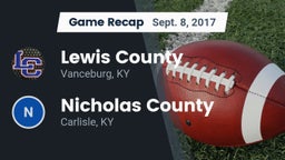 Recap: Lewis County  vs. Nicholas County  2017