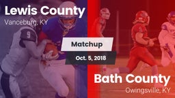 Matchup: Lewis County vs. Bath County  2018