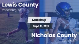 Matchup: Lewis County vs. Nicholas County  2019