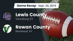 Recap: Lewis County  vs. Rowan County  2019