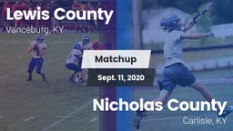 Matchup: Lewis County vs. Nicholas County  2020