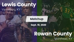 Matchup: Lewis County vs. Rowan County  2020